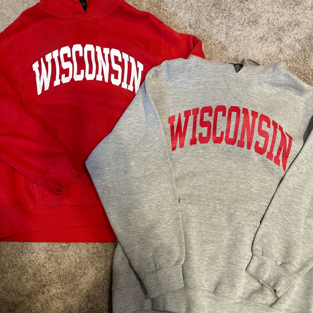 Wisconsin Hoodies Small